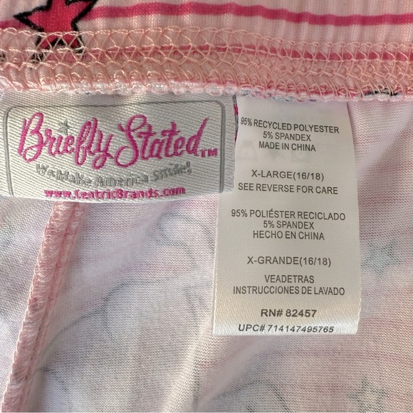 NWOT Women’s pink unicorn 🦄 lightweight soft sleep joggers with pockets - Picture 6 of 7